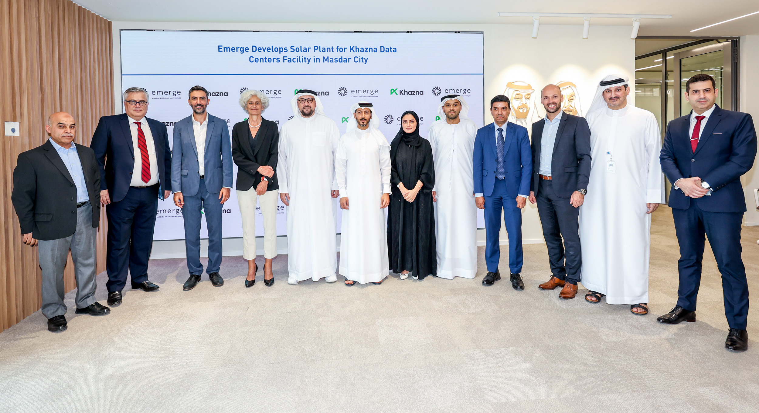 Emerge - Al Khazna Signing Emerge - Al Khazna Signing